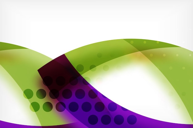Antecedentes corporativos abstractos de negocios plantillas de diseño de folletos o folletos de ondas Ilustración vectorial