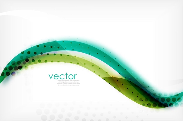 Vector antecedentes corporativos abstractos de negocios plantillas de diseño de folletos o folletos de ondas ilustración vectorial