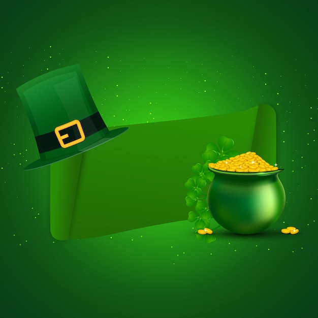 Vector antecedentes del día de san patricio.