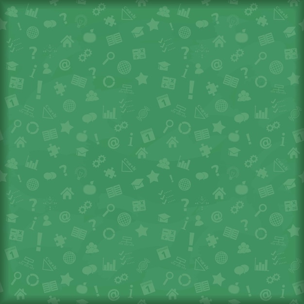 Antecedentes educativos abstractos, ilustración vectorial eps10