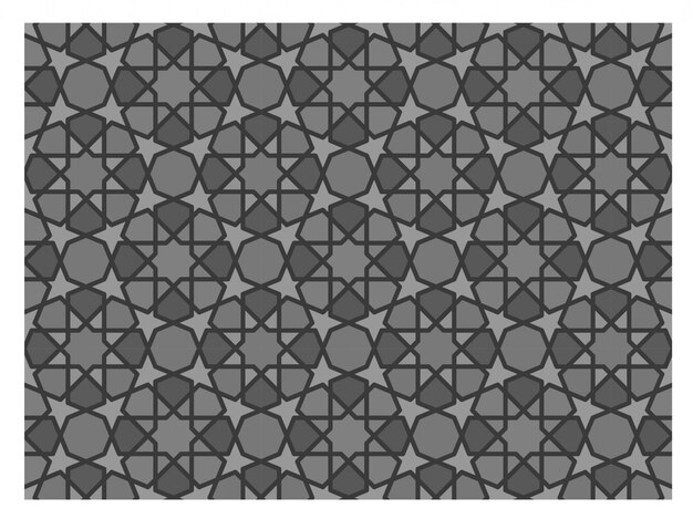 Antecedentes islámicos. Patrón de mosaico