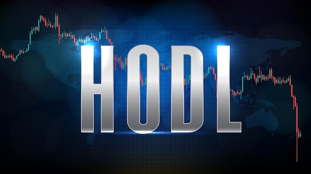 Antecedentes del mercado de divisas crupto hodl o espere para la vida estimada y el gráfico de gráfico de análisis técnico