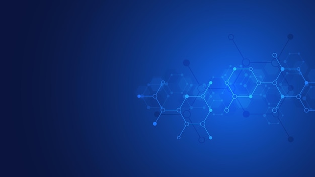 Antecedentes de moléculas. estructuras moleculares. concepto científico, técnico o médico.