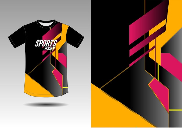 Antecedentes de la plantilla de jersey de carreras de deportes esports