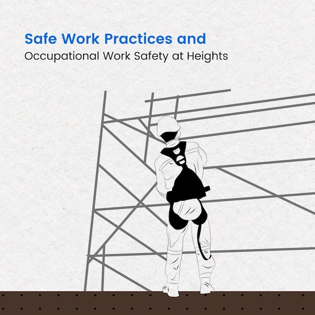 Vector antecedentes de prácticas de trabajo seguras
