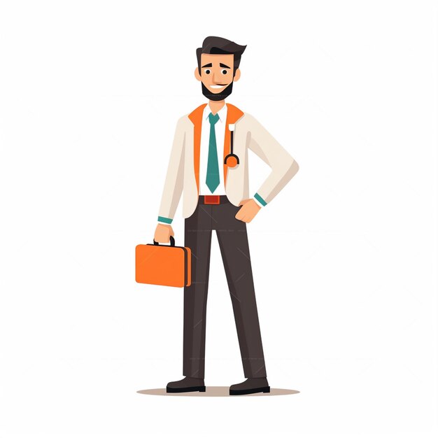 antecedentes profesionales de diseño negocio vector ilustración banner tarjeta de oficina día de concepto