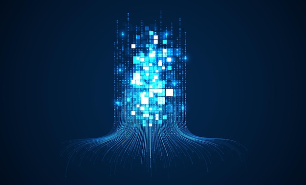Antecedentes tecnológicos Concepto de visualización de grandes datos Red neuronal artificial de información