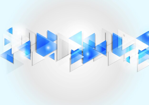 Antecedentes tecnológicos geométricos corporativos abstractos