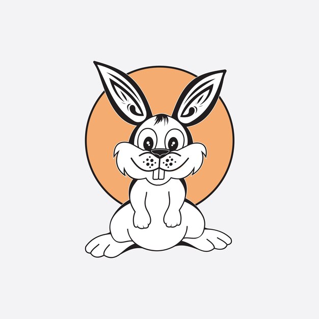 Antelope logo vector ilustraciones diseño icono logo