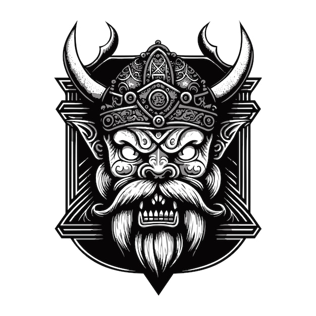 Antiguo adorno de barong