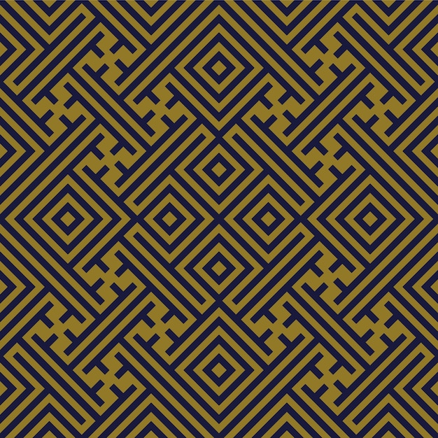 Antiguo patrón sin costuras Geometría Espiral Verificación Tracería cruzada