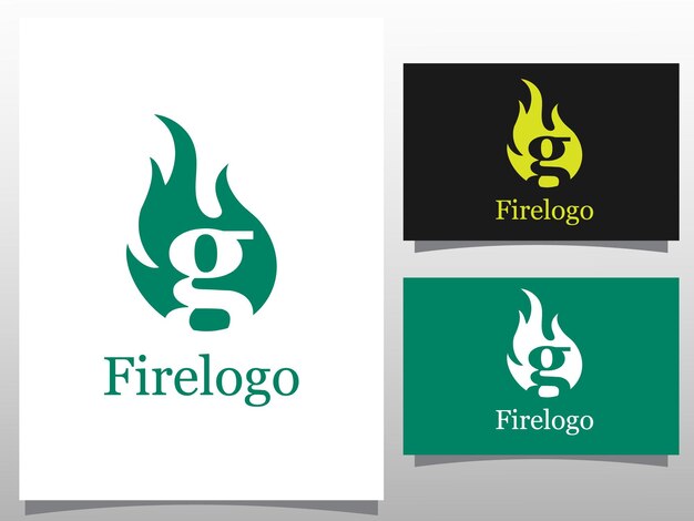 Antorcha G carta plantilla de diseño de logotipo antorcha logotipo vector letra inusual Elementos de plantilla de diseño vectorial para su aplicación o empresa