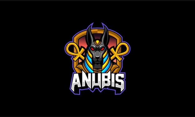 Anubis mantenga el emblema del personal