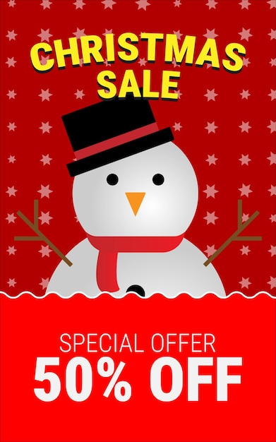 Anuncio de venta de Navidad
