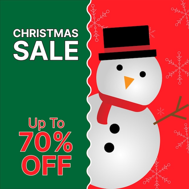 Anuncio de venta de Navidad