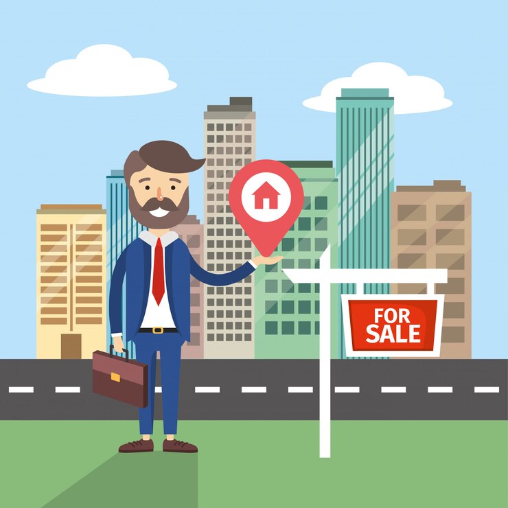 Vector apartamento en venta real estate empresario