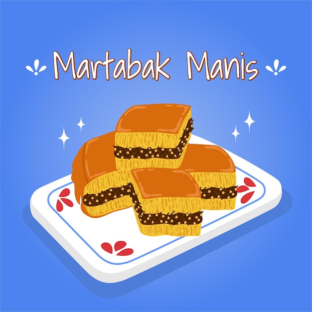 aperitivos tradicionales martabak manis de indonesia