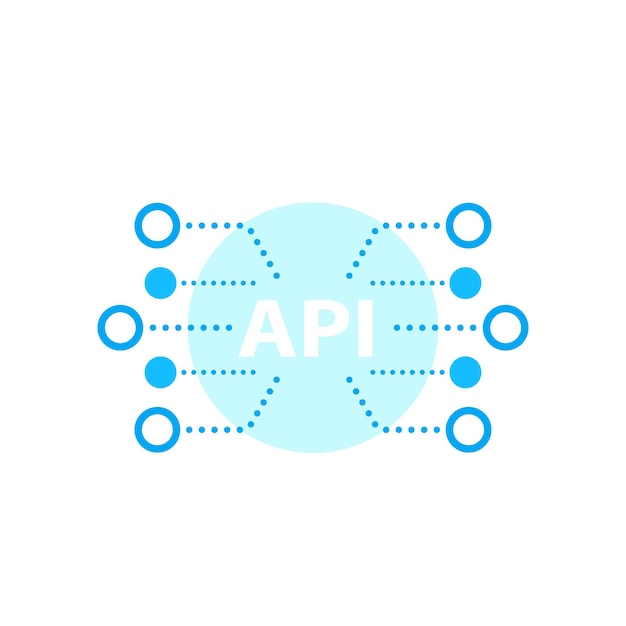 Api, integración de software, gráfico vectorial