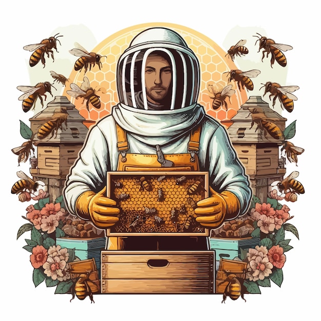 Vector apicultor