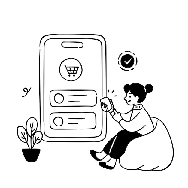 Aplicación de compras en línea fácil