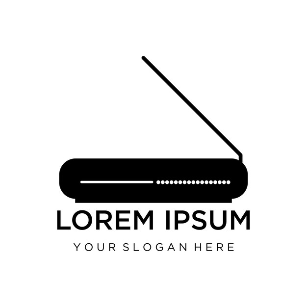 la aplicación de iconos de la plantilla vectorial del logotipo wifi