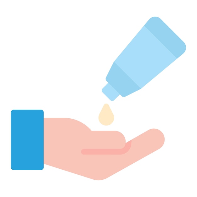 La aplicación de la imagen vectorial del icono de la crema se puede utilizar para la cosmetología