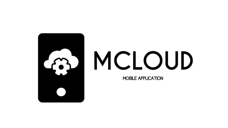 Vector aplicación móvil de mcloud