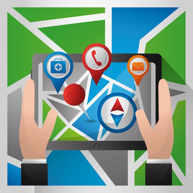 aplicación de navegación gps