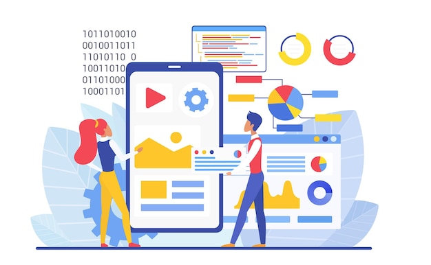 Aplicación de proceso de creación y optimización de sitios web.