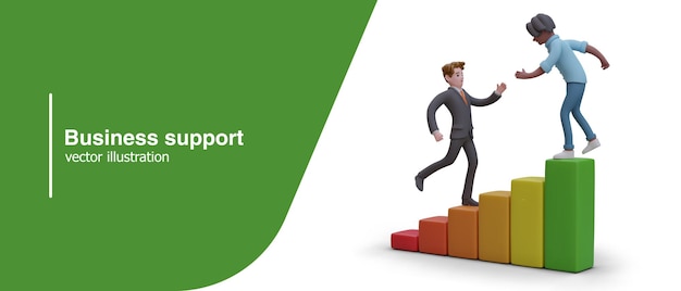 Apoyo empresarial Servicios de asistente de consultor de coach Desarrollo exitoso del proyecto