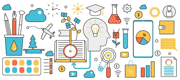 Apoyo tecnológico de enfoque empresarial creativo en productos de prueba de inicio de empresas