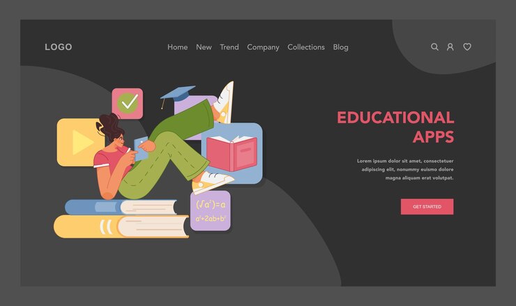 Vector el aprendizaje basado en aplicaciones involucra a los estudiantes con aplicaciones educativas interactivas que mezclan libros tradicionales con
