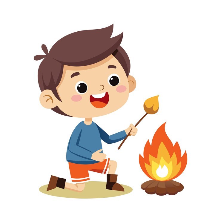 Vector aprendizaje y entretenimiento infantil ilustración vectorial de personajes de dibujos animados para educación y medios de comunicación