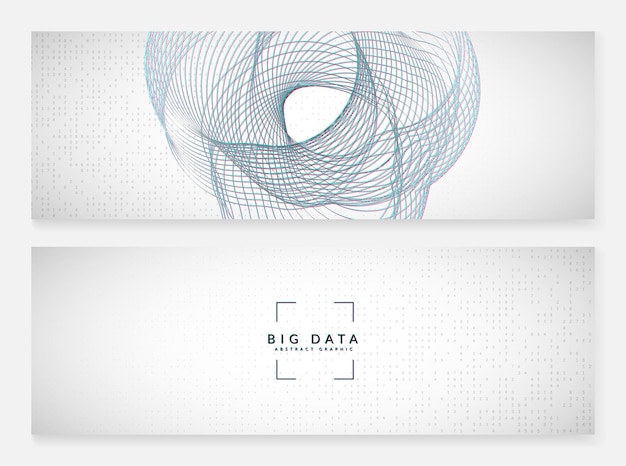 Aprendizaje de grandes datos. Fondo abstracto de tecnología digital. Concepto de inteligencia artificial. Tech visual para plantilla de almacenamiento. Telón de fondo de aprendizaje de big data futurista.