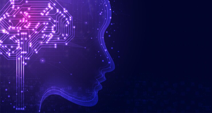 Vector aprendizaje profundo de datos de ia de aprendizaje automático de inteligencia artificial para futuras ilustraciones de tecnología