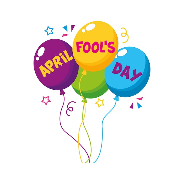 April fools globos con confeti