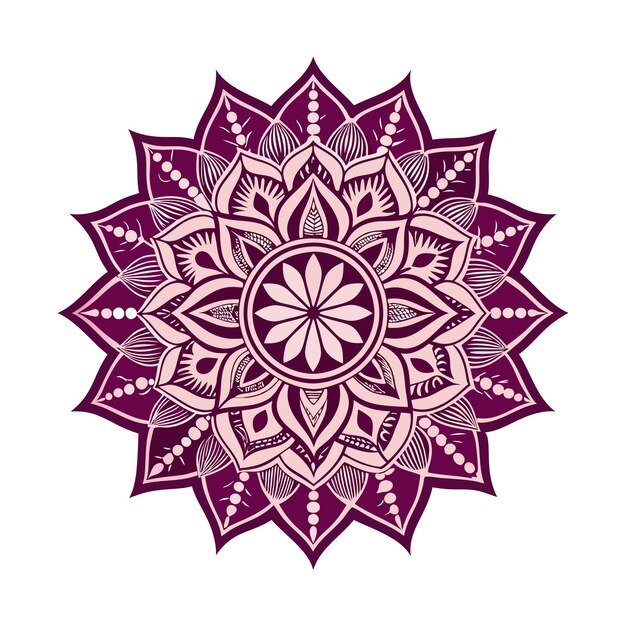 árabe gráfico étnico indio encaje mandala motivo de meditación místico ornamento oriental ornam