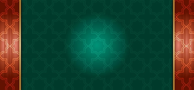 árabe islámico ramadán Kareem estandarte volante ornamental con linterna ramadán fondo Eid al fitr
