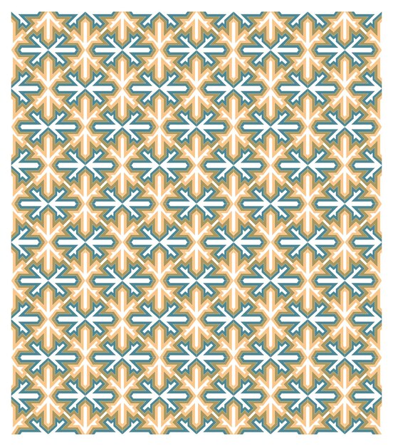 Arabesco decorativo y fondo de mandala ornamental conjunto vector aislado