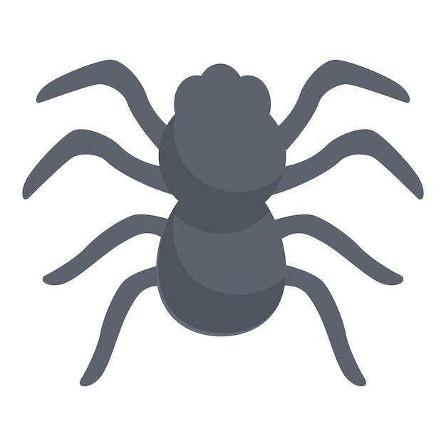 Araña insecto icono dibujos animados vector viuda animal mordedura araña