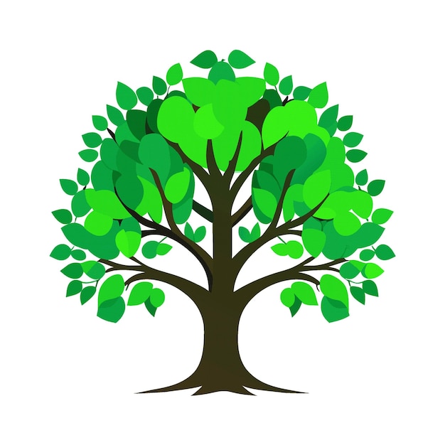 Vector arbol clipart vector desain 0610