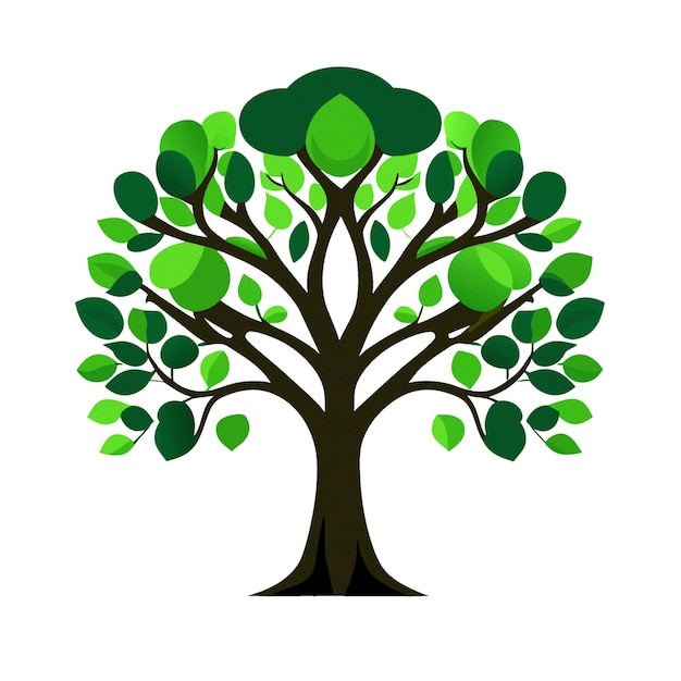 Árbol clipart vector desain