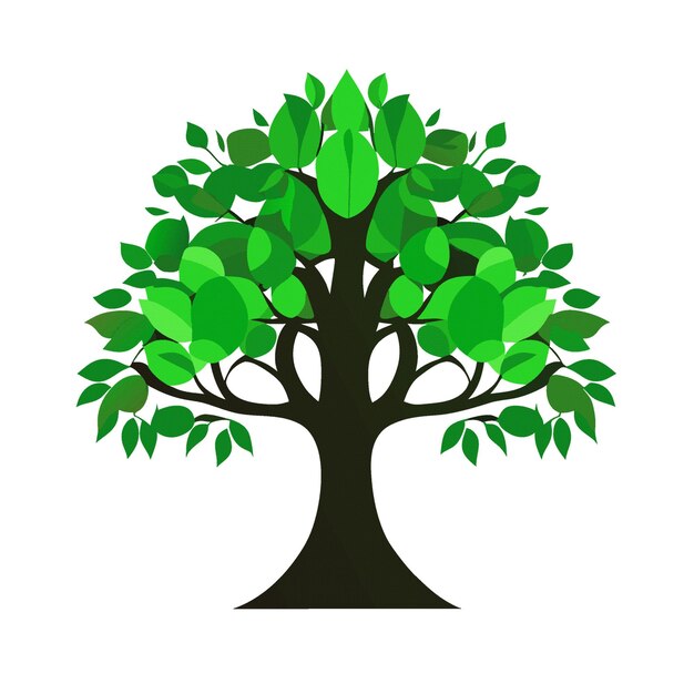 Vector Árbol clipart vector desain