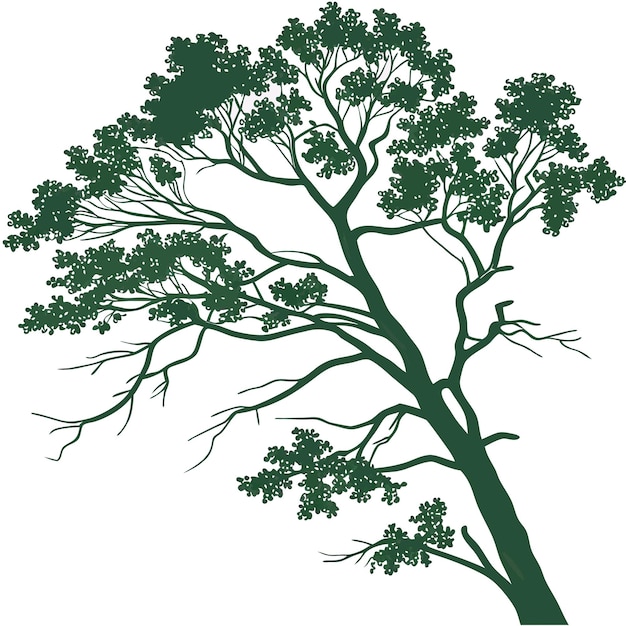 un árbol con un fondo verde que dice "la cita del árbol"