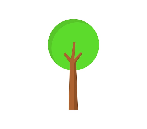 Vector Árbol ilustrado