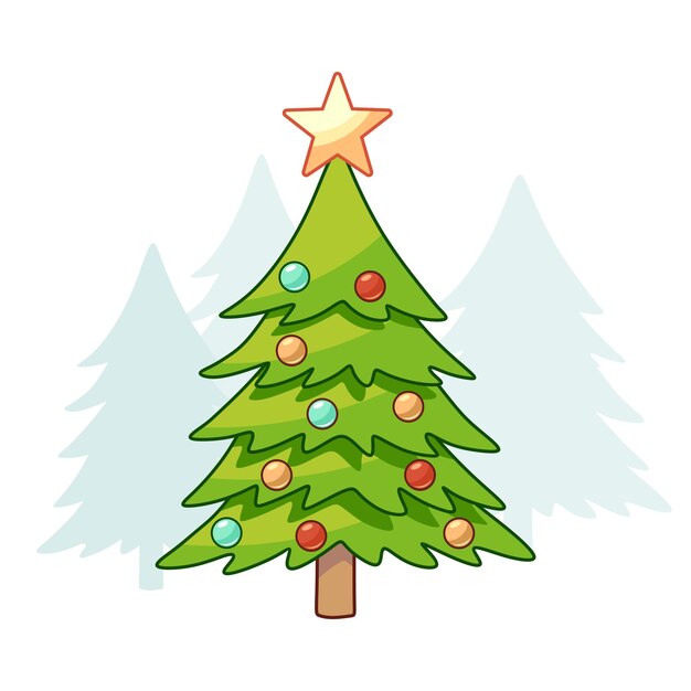 árbol de navidad decorativo
