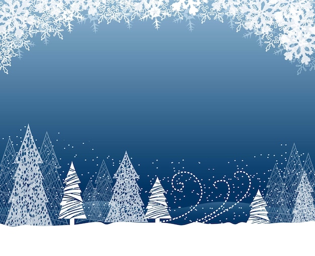 Árbol de Navidad de fondo