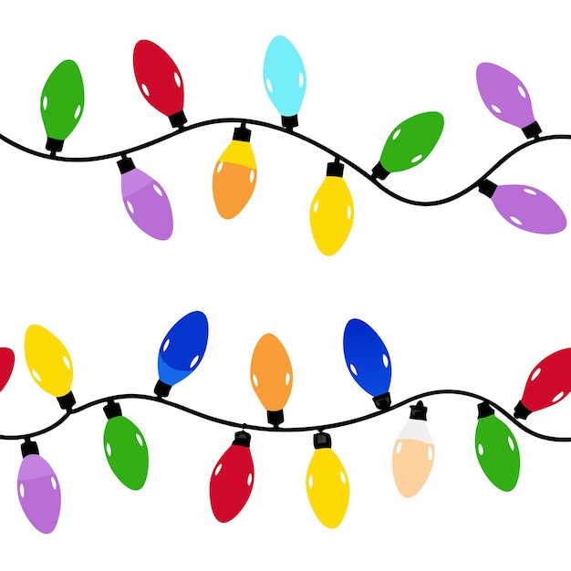 un árbol de Navidad con luces de colores en él