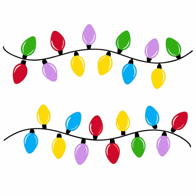 un árbol de Navidad con luces de colores en él