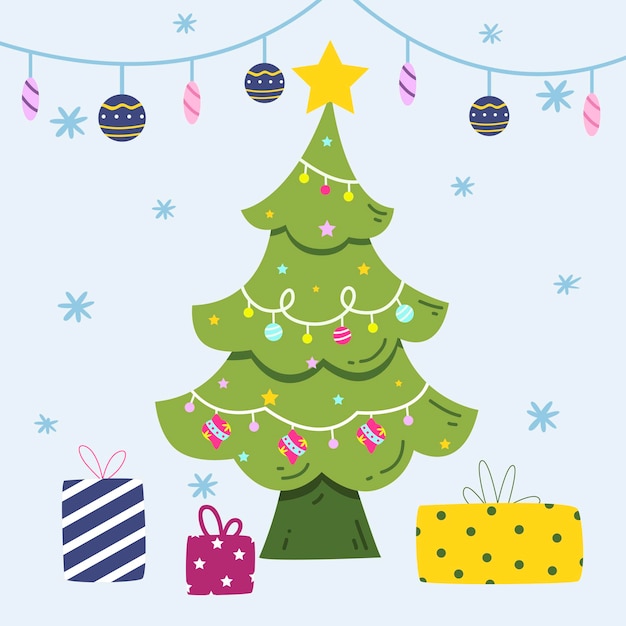 Árbol de Navidad Mod de mediados de siglo